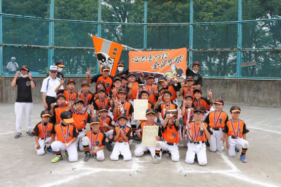 令和3年度　港南区長杯争奪学童軟式野球大会でAチームが優勝、Jrチームが準優勝しました。